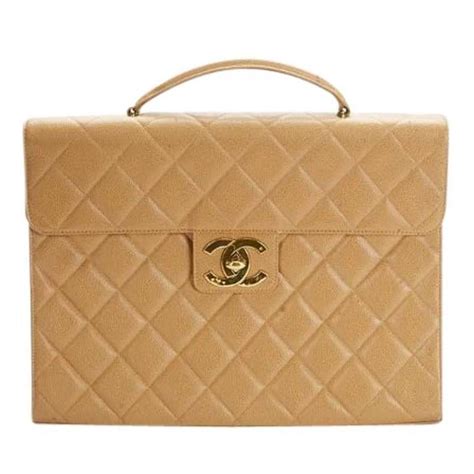 chanel document bag|authentic chanel shopping bag.